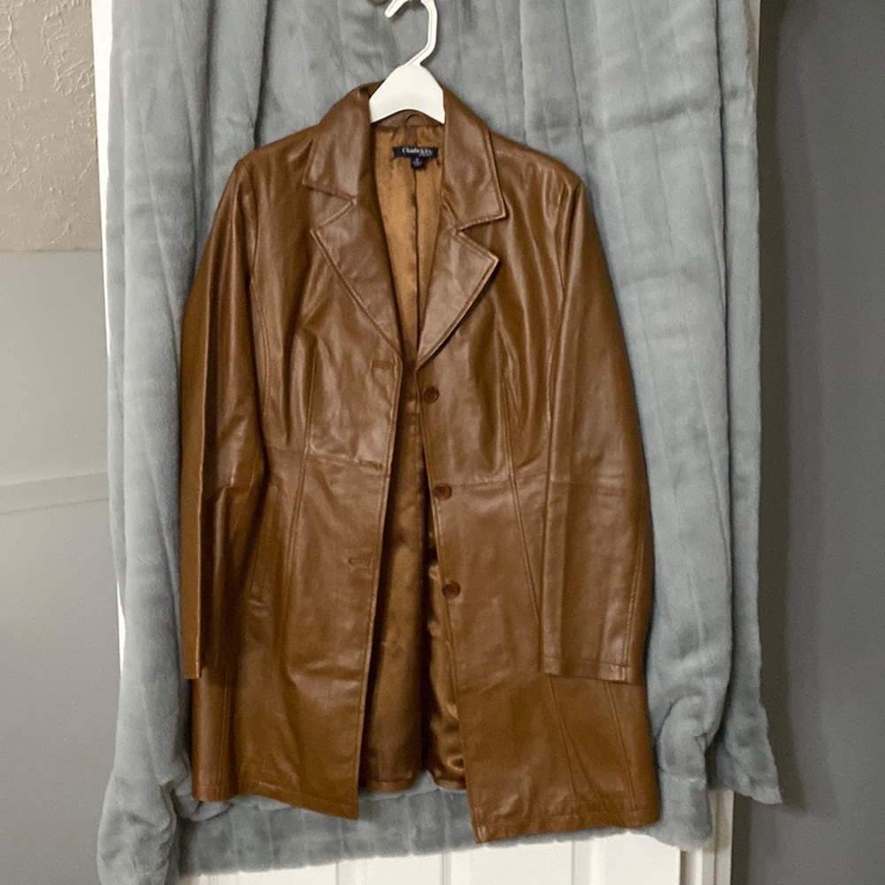 Leather jacket